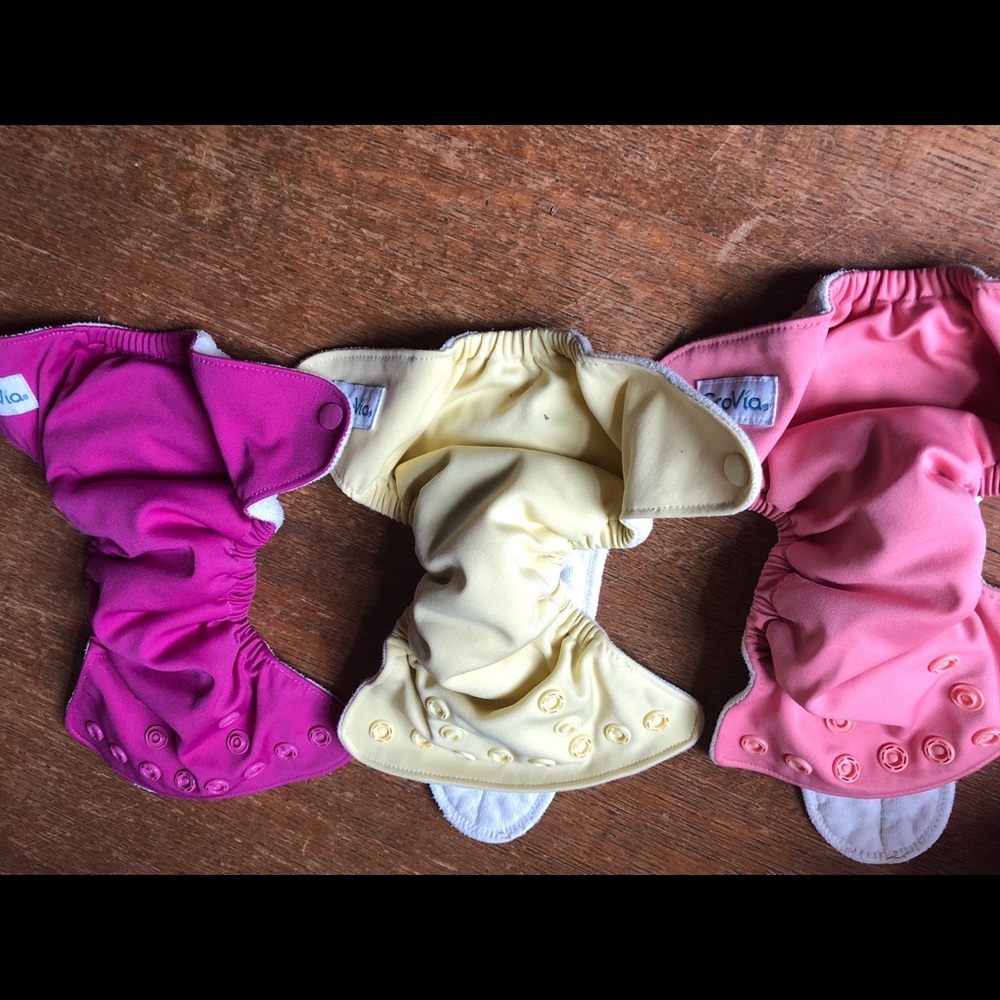 Newborn Grovia Cloth Diapers
